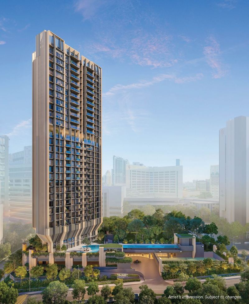The Serra Residences — tower (Artist's Impression)